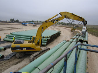 Adams Transloading Pipe